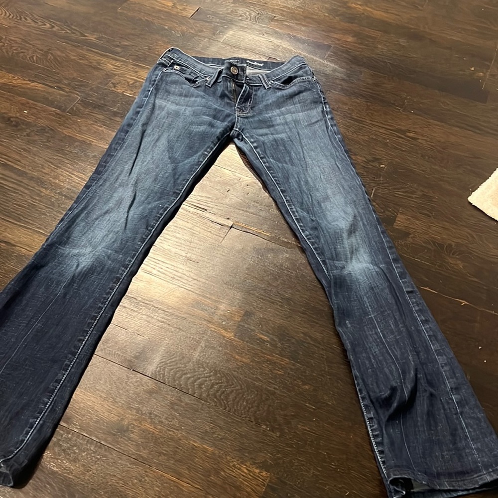 LowRise Bootcut 7 Jeans